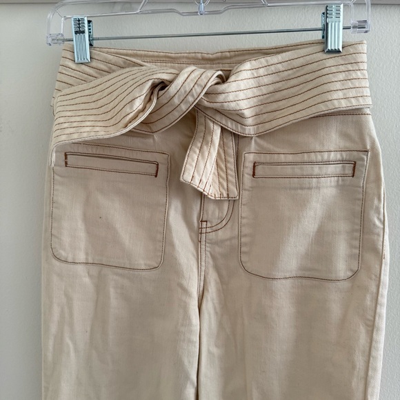 Ulla Johnson Cream Trousers - Picture 5 of 11